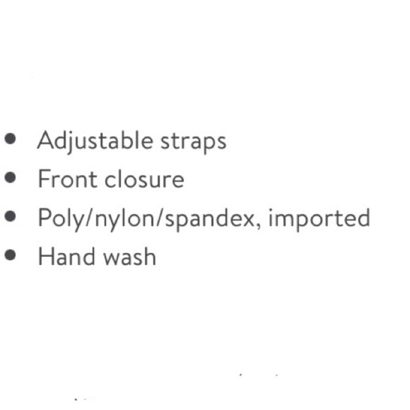 Amoureuse Embroidered Front Closure Underwire Bra Plus Women’s 42DD Black Taupe - Picture 4 of 5